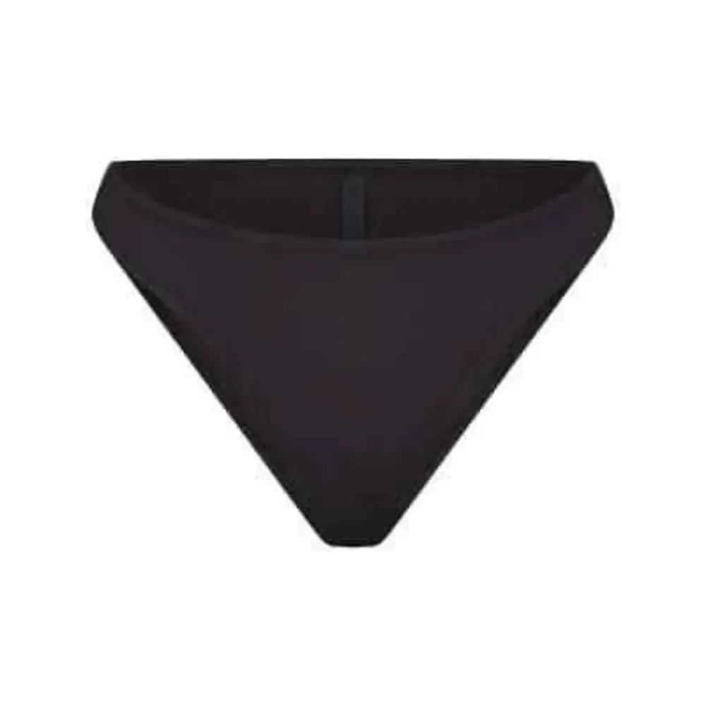 Skims Swim Mid Coverage Bottom Onyx Size XL